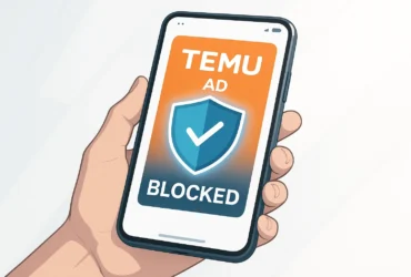 Temu Werbung blockieren