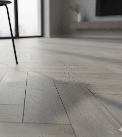 Vinylboden in Marmor- oder Betonoptik