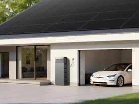 Balkon-Solaranlage